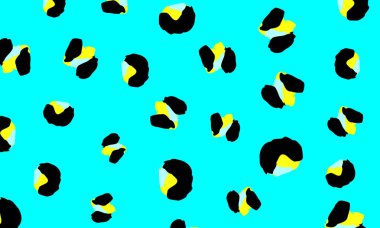 Leopar baskı. Hayvan deri desen.