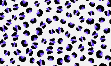 Leopar baskı tasarımı. Hayvan deri desen.