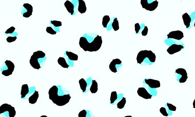 Leopar baskı tasarımı. Hayvan deri desen.