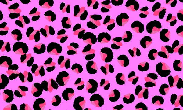 Diseño de estampado de leopardo. Patrón de piel animal . — Vector de stock