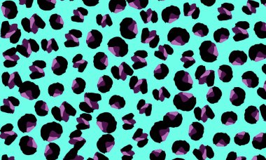 Leopar baskı. Hayvan deri desen.