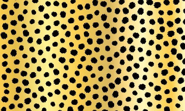 Leopard print design. Djurhud mönster. — Stock vektor