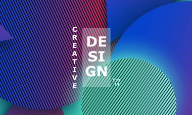 Minimal soyut kapak tasarımı.