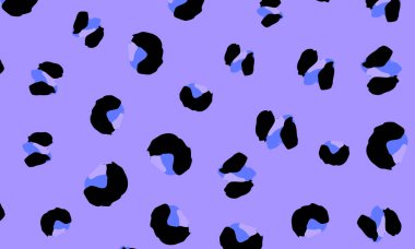 Leopar baskı tasarımı. Hayvan deri desen.