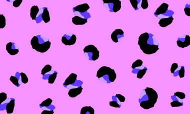 Leopar baskı tasarımı. Hayvan deri desen.