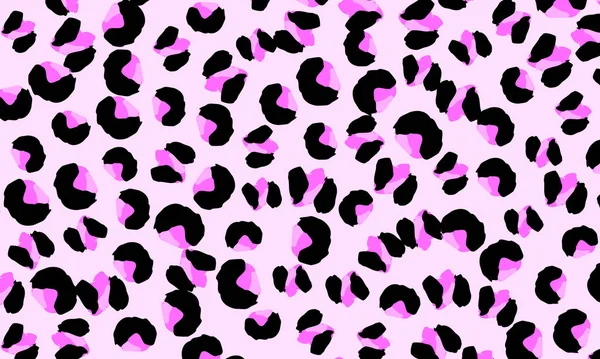 Diseño de estampado de leopardo. Patrón de piel animal . — Vector de stock