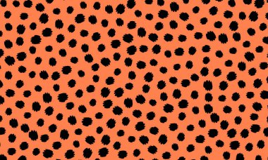 Leopar baskı tasarımı. Hayvan deri desen.