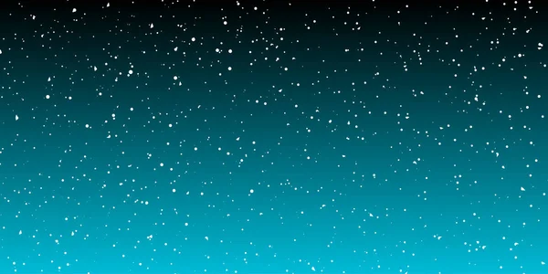 Snö bakgrund. Vinterhimlen. Vektor. — Stock vektor