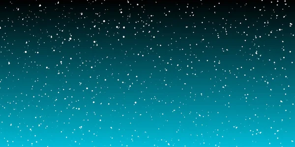 Fondo de nieve. Cielo de invierno. Vector . — Vector de stock