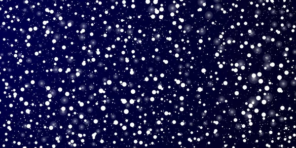 Sfondo neve. Cielo invernale. Vettore . — Vettoriale Stock