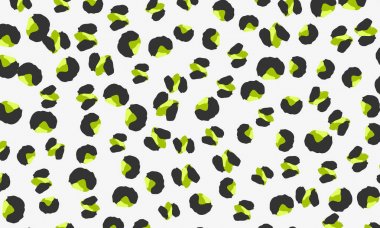 Leopar baskı tasarımı. Hayvan deri desen.