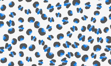 Leopar baskı tasarımı. Hayvan deri desen.