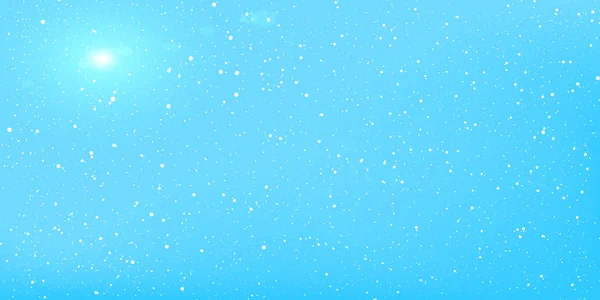 Sněhové pozadí. Zimní nebe. Vektor. — Stockový vektor