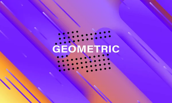 Geometrischer Hintergrund. Vektorillustration. — Stockvektor