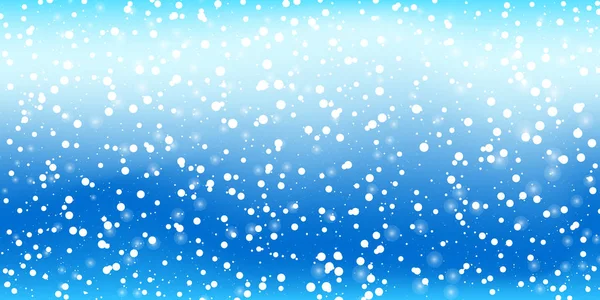 Fondo de nieve. Cielo de invierno. Vector . — Vector de stock