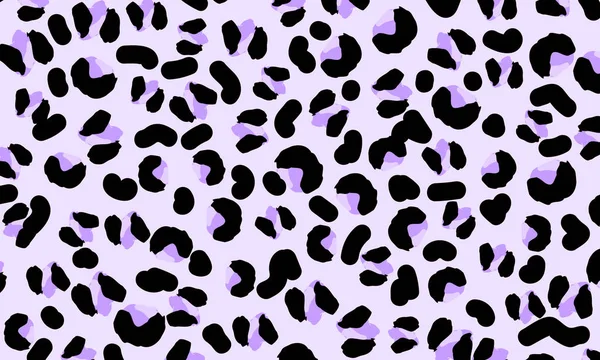 Diseño de estampado de leopardo. Patrón de piel animal . — Vector de stock