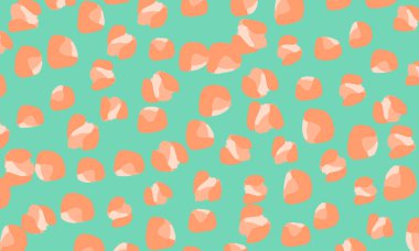 Leopar baskı. Hayvan deri desen.