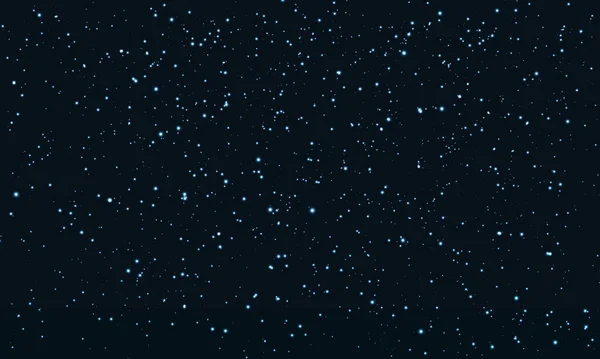 Star Sky. Space Stars Background.Glitter Částice — Stockový vektor