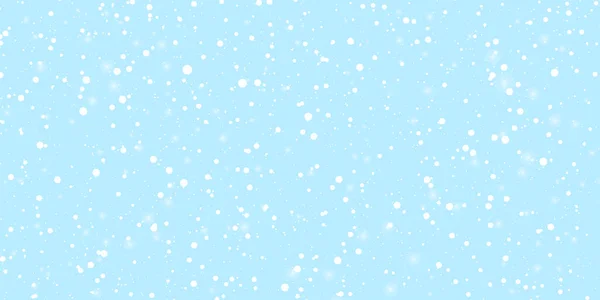 Snow Background. Winter sky. Vector. — Stock Vector