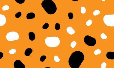 Leopar deseni. Hayvan derisi deseni. Kusursuz tasarım deseni.