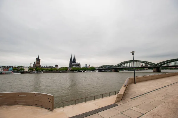 Cologne Germany May 2019 Bridge Love Story Hohenzollern Bridge Famous — Stock Photo, Image