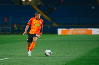 Kharkiv, Ukrayna - 4 Ağustos 2019: UPL Shakhtar - Karpaty