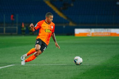 Kharkiv, Ukrayna - 4 Ağustos 2019: UPL Shakhtar - Karpaty