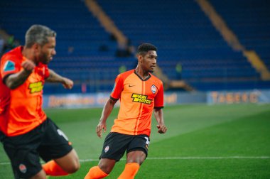 Kharkiv, Ukrayna - 4 Ağustos 2019: UPL Shakhtar - Karpaty