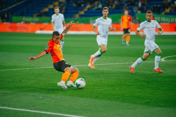 Kharkiv Ucrânia Agosto 2019 Dodo Durante Partida Upl Shakhtar Karpaty — Fotografia de Stock