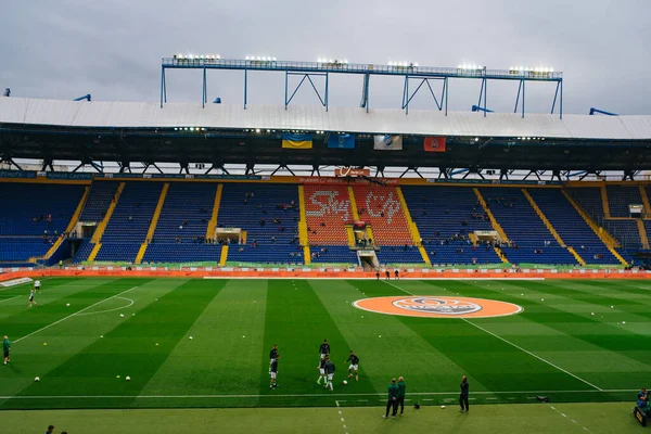 Kharkiv Ucraina Agosto 2019 Stadio Metallist Partita Upl Shakhtar Karpaty — Foto Stock