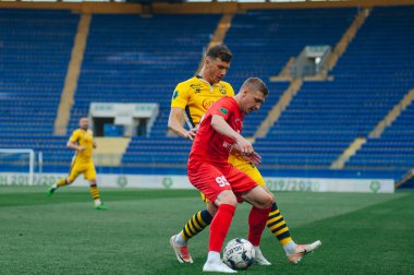 Kharkiv, Ukrayna - 24 Haziran 2020: PFL Metallist-1925 - Metalurg 