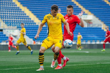 Kharkiv, Ukrayna - 24 Haziran 2020: PFL Metallist-1925 - Metalurg 