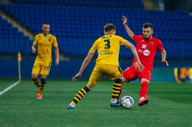 Kharkiv, Ukrayna - 24 Haziran 2020: PFL Metallist-1925 - Metalurg 