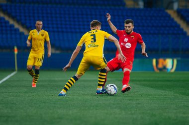 Kharkiv, Ukrayna - 24 Haziran 2020: PFL Metallist-1925 - Metalurg 
