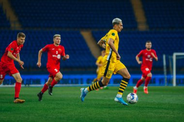 Kharkiv, Ukrayna - 24 Haziran 2020: PFL Metallist-1925 - Metalurg 