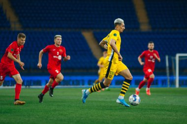 Kharkiv, Ukrayna - 24 Haziran 2020: PFL Metallist-1925 - Metalurg 