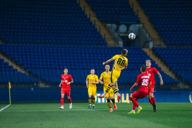 Kharkiv, Ukrayna - 24 Haziran 2020: PFL Metallist-1925 - Metalurg 