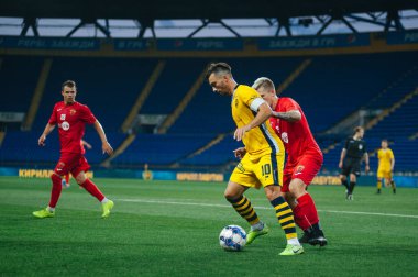 Kharkiv, Ukrayna - 24 Haziran 2020: PFL Metallist-1925 - Metalurg 