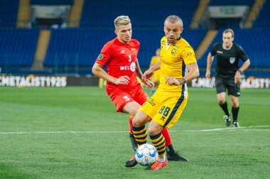 Kharkiv, Ukrayna - 24 Haziran 2020: PFL Metallist-1925 - Metalurg 