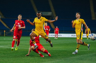 Kharkiv, Ukrayna - 24 Haziran 2020: PFL Metallist-1925 - Metalurg 