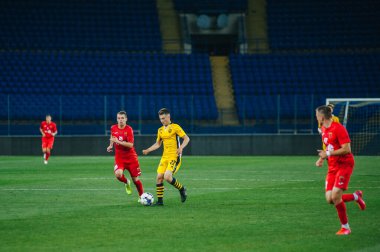 Kharkiv, Ukrayna - 24 Haziran 2020: PFL Metallist-1925 - Metalurg 