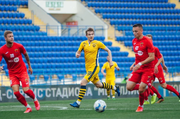 Kharkiv Ucrânia Junho 2020 Match Pfl Metallist 1925 Metallurg — Fotografia de Stock