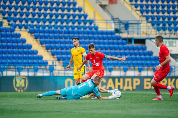 Kharkiv, Ukrayna - 24 Haziran 2020: PFL Metallist-1925 - Metalurg 