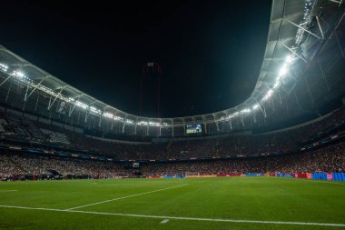 ISTANBUL, TURKEY - 14 Ağustos 2019: Vodafone Arena UEFA Süper Kupası Liverpool - Chelsea