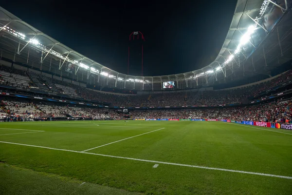 Istanbul Turquía Agosto 2019 Vodafone Arena Durante Partido Fútbol Supercopa —  Fotos de Stock