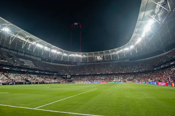 ISTANBUL, TURKEY - 14 Ağustos 2019: Vodafone Arena UEFA Süper Kupası Liverpool - Chelsea
