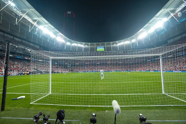 ISTANBUL, TURKEY - 14 Ağustos 2019: Vodafone Arena UEFA Süper Kupası Liverpool - Chelsea