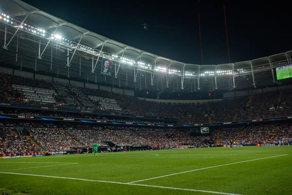ISTANBUL, TURKEY - 14 Ağustos 2019: Vodafone Arena UEFA Süper Kupası Liverpool - Chelsea