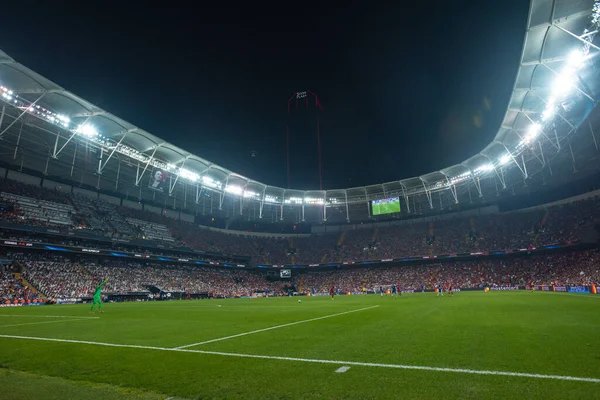 ISTANBUL, TURKEY - 14 Ağustos 2019: Vodafone Arena UEFA Süper Kupası Liverpool - Chelsea
