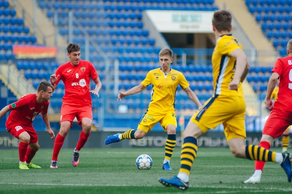 Kharkiv Ukraina Juni 2020 Fotbollsmatch Ukraina Pfl Metallist 1925 Metallurg — Stockfoto